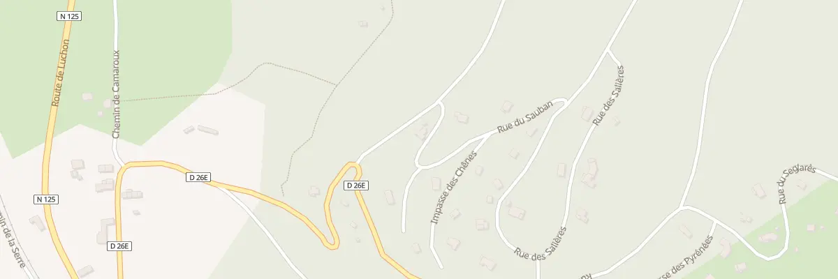 Plan du 29B Castillon à Labroquère