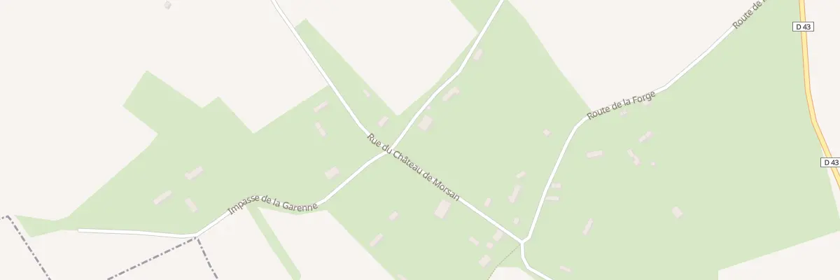 Plan du 205 Rue de la Garenne à Notre-Dame-d’Épine