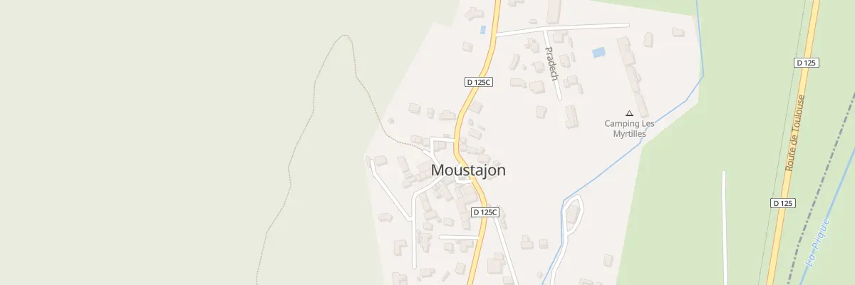 Plan du 16 Le Village à Moustajon