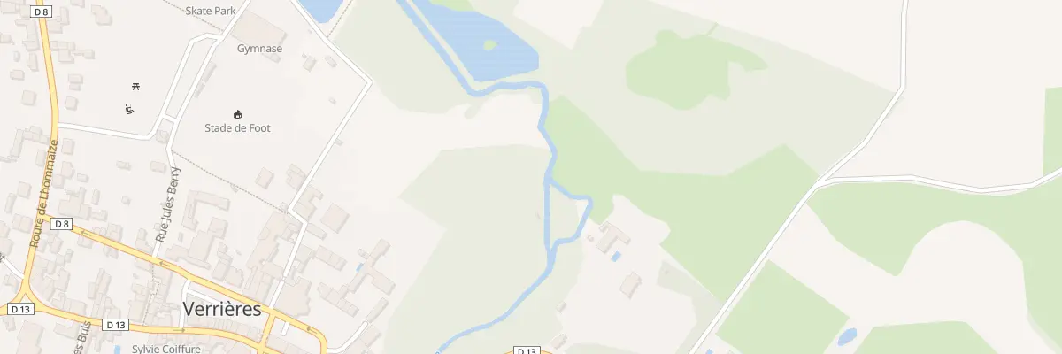 Plan du 5209B Rue des Deux Porches à Verrières
