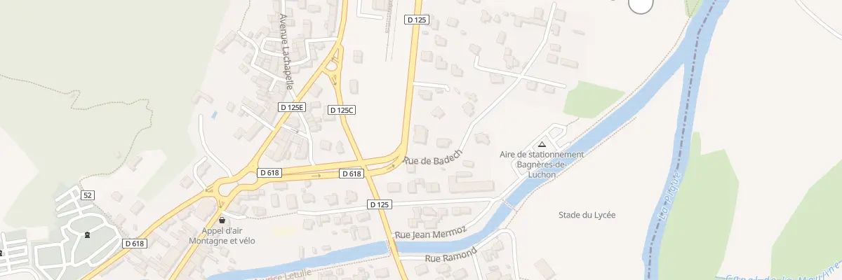 Plan du 9001 Res Le Comminges à Bagnères-de-Luchon