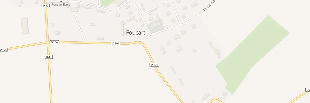 Plan du 318 Rte des Bosquets à Foucart