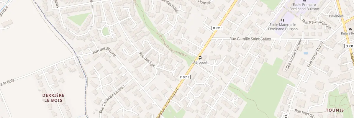 Plan du 188 Rue des Azalees au Passage