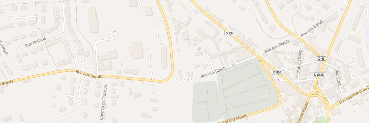Plan du 15 Rue aux Boeufs à Bernay