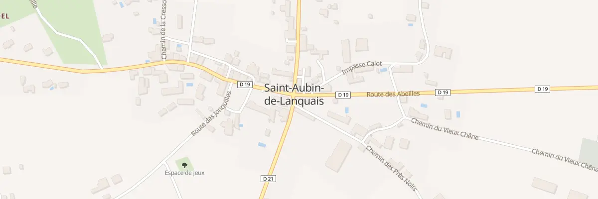Plan du 15 Le Bourg à Saint-Aubin-de-Lanquais