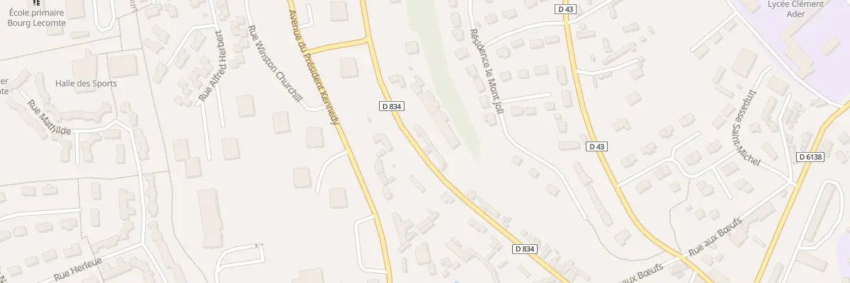 Plan du 36 Rue Louis Gillain à Bernay