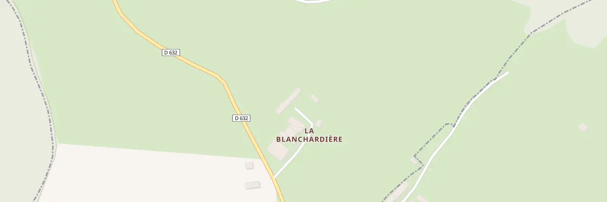 Plan du 50 La Blanchardiere à Villiers-sous-Mortagne