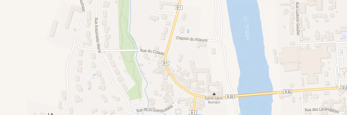 Plan du 14 Pl de Saint-Romain à Dangé-Saint-Romain