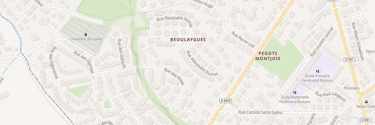 Plan du 5022 Rue Alexandre Dumas au Passage