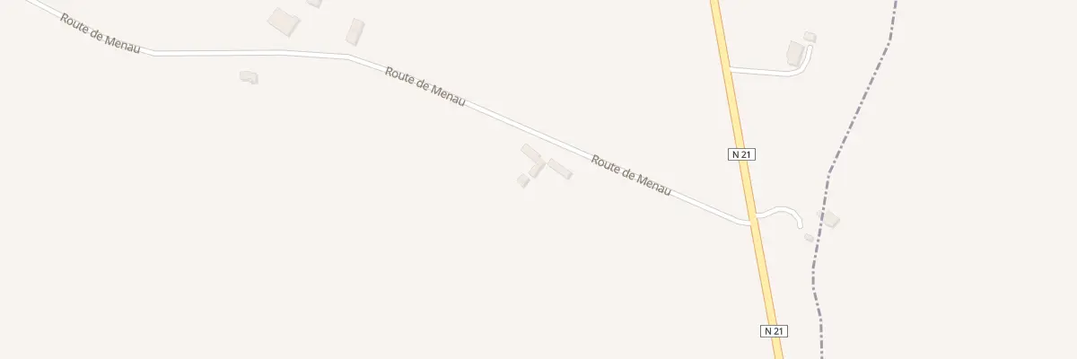 Plan du 918 Rte de MENAU à Montauriol