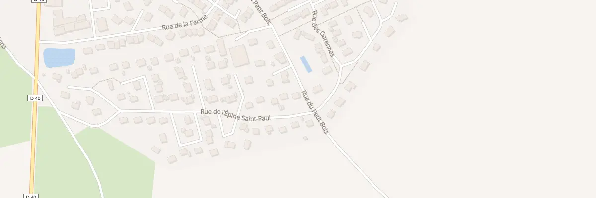 Plan du 385 Rue de l’Epine Saint-Paul à Terres-de-Caux