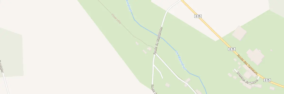 Plan du 105A Entre les Chemins à Saint-Martin-le-Pin