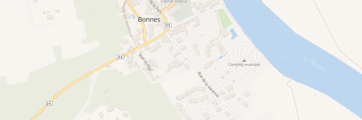 Plan du 8 Rue de la Varenne à Bonnes