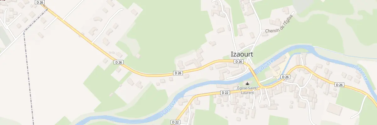 Plan du 10 Rte du St Bertrand à Izaourt