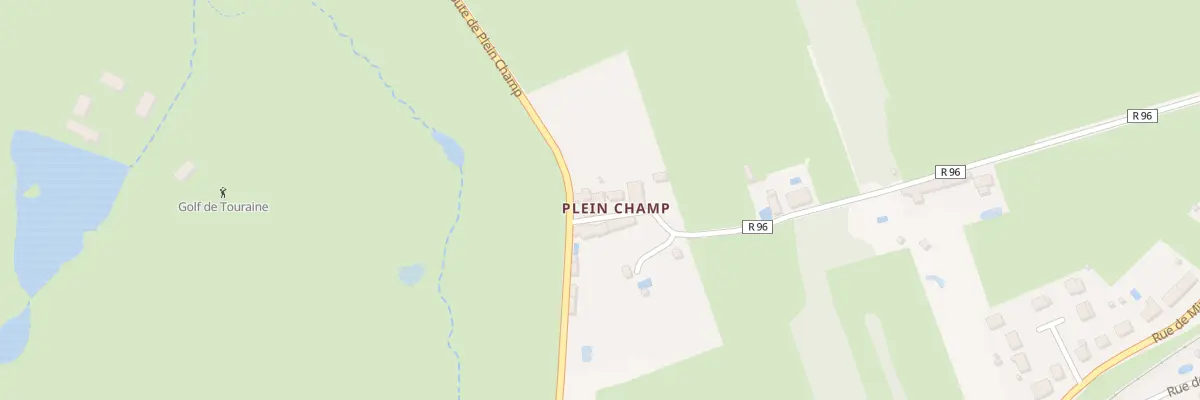 Plan de Plein Champ à Ballan-Miré