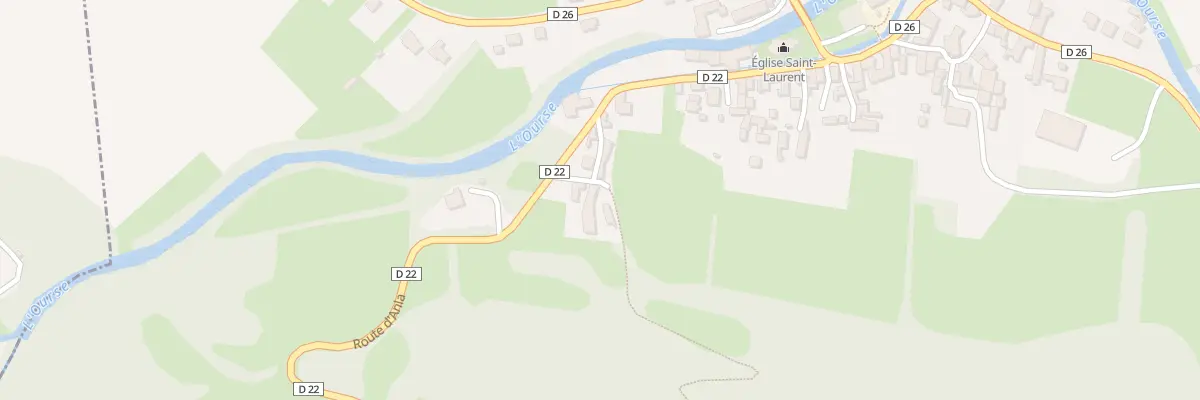Plan du 6 Che de Las Carreres à Izaourt