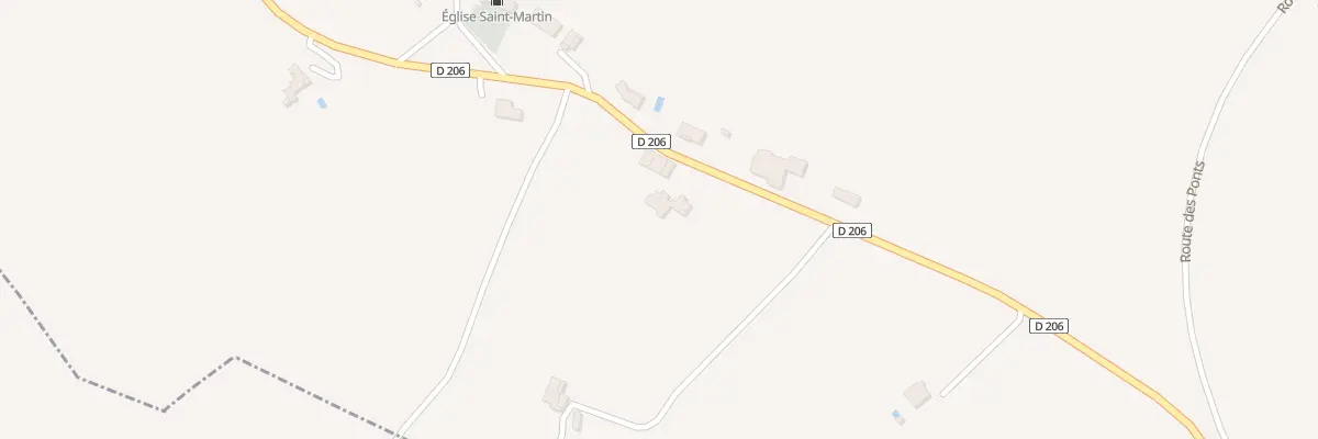 Plan du 238 Rte de St-Pastour à Beaugas