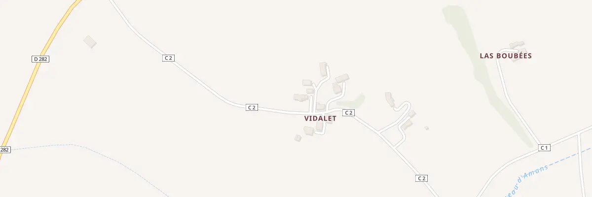 Plan du 449 Chem des Vidalets à Marmont-Pachas