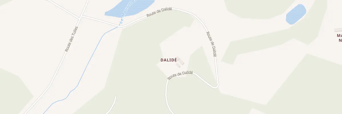 Plan du 81 Dalide à Douville