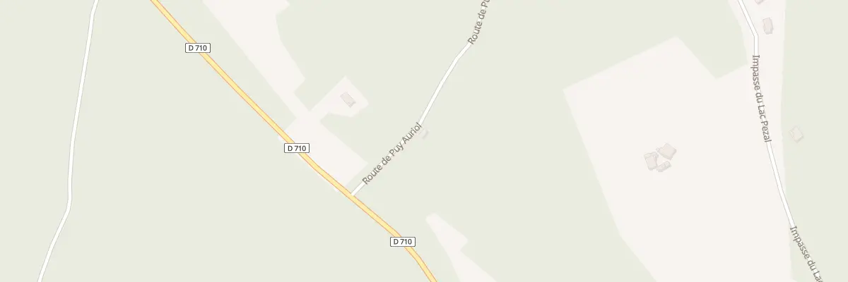 Plan du 1341 Rte Puy Auriol à La Chapelle-Gonaguet