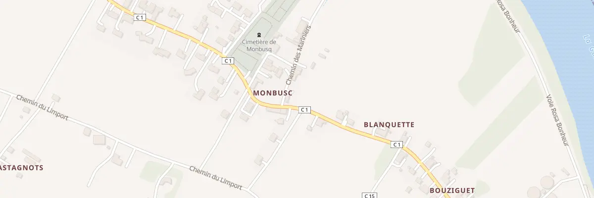 Plan du 536 Rue Sacha Guitry au Passage
