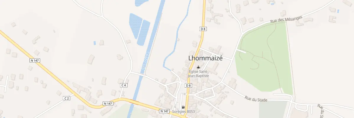 Plan du 9 Rte de Morthemer à Lhommaizé