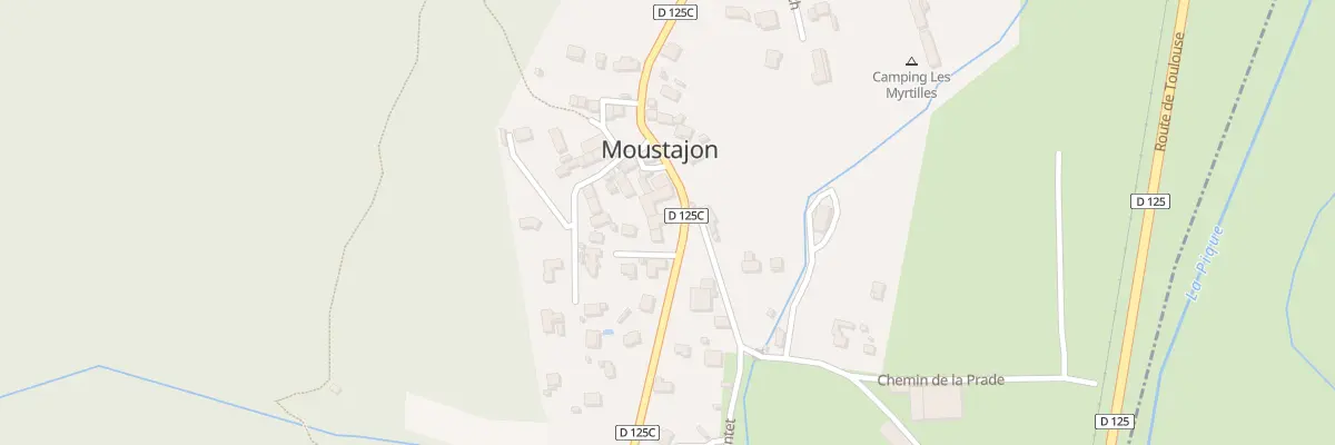 Plan du 11 Le Village à Moustajon