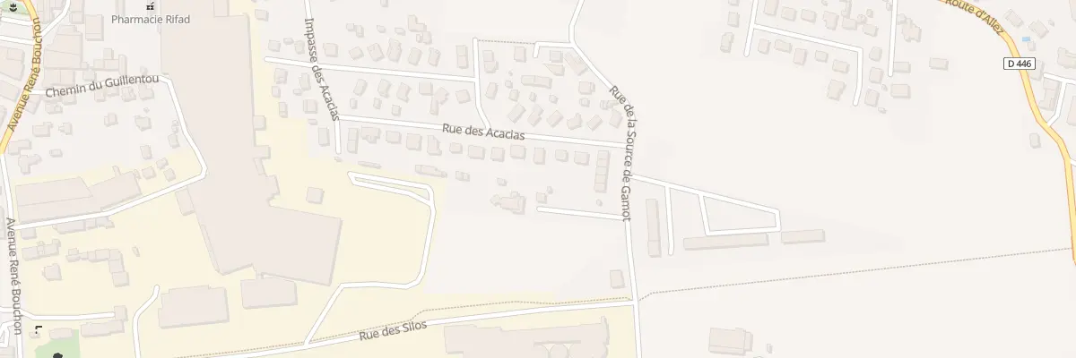 Plan du 18 Rue des Acacias à Sainte-Livrade-sur-Lot
