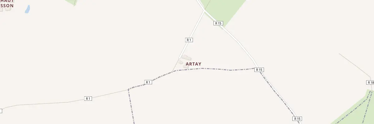 Plan du 1 Artay à Maisoncelles