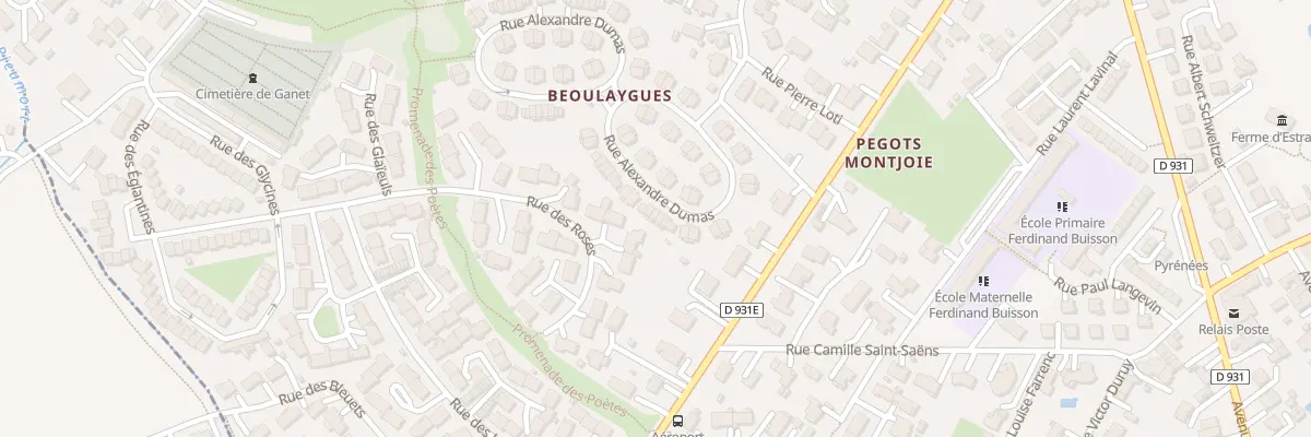 Plan du 5017 Rue Alexandre Dumas au Passage