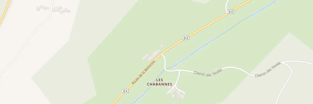 Plan du 1185 Rte de la Bertonne à Manzac-sur-Vern
