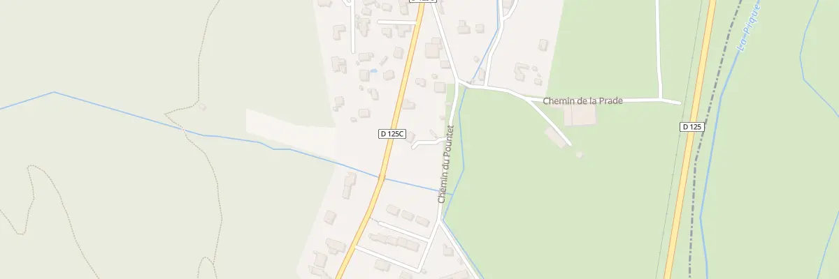 Plan du 7 Lande de Dessus à Moustajon