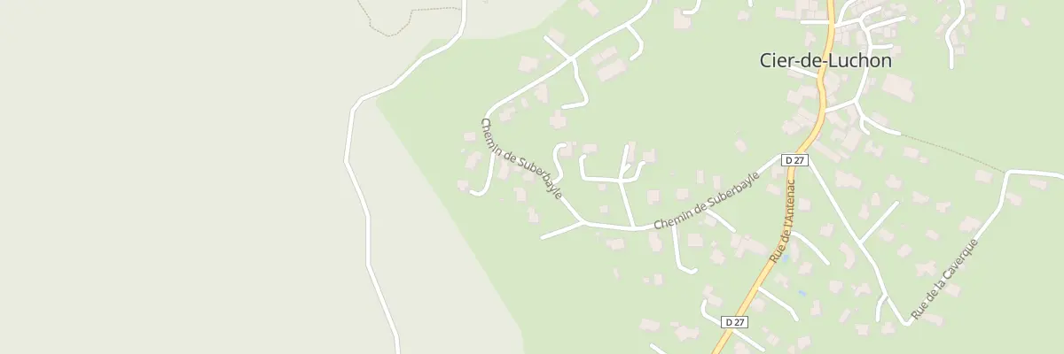 Plan du 148 Satane à Cier-de-Luchon