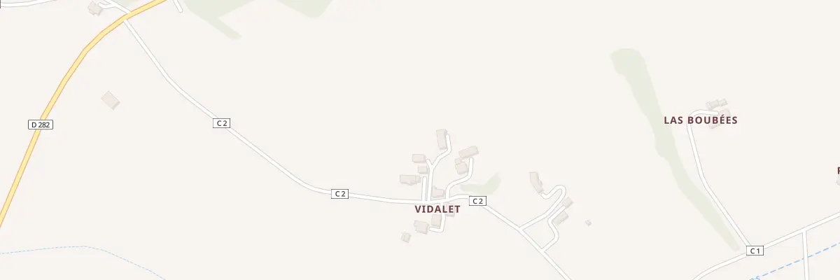 Plan du 455 Chem des Vidalets à Marmont-Pachas