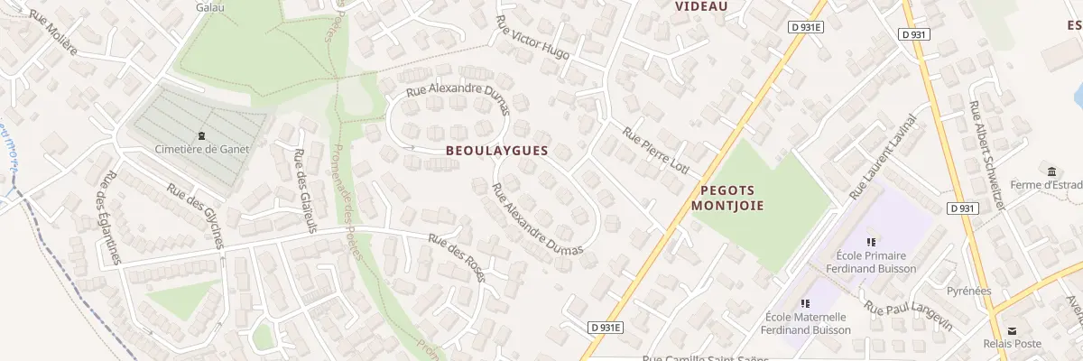 Plan du 5040 Rue Alexandre Dumas au Passage