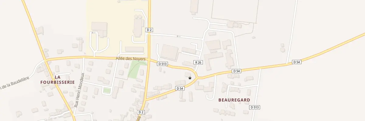 Plan du 389 La Chevetterie à Neuvy-le-Roi