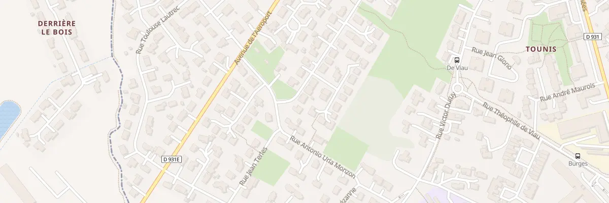 Plan du 4 Rue Georges Bizet au Passage