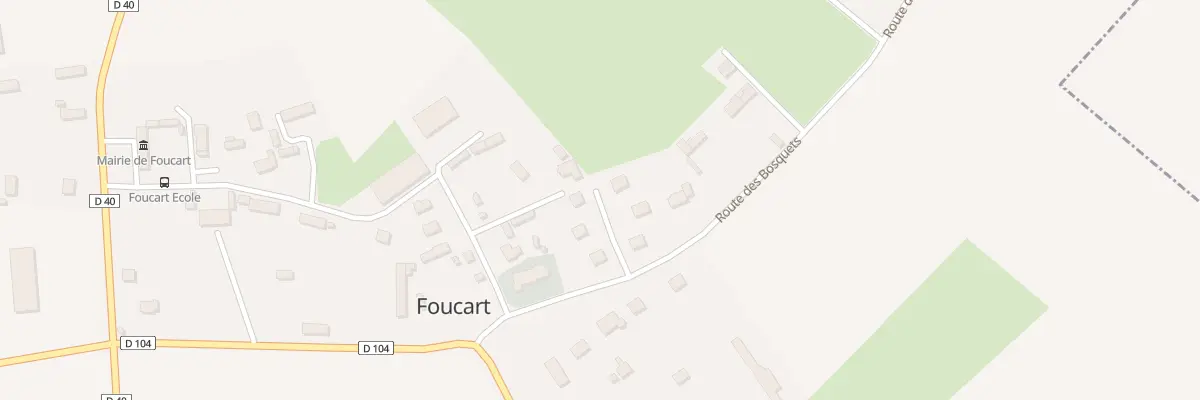 Plan du 60 Imp du Presbytere à Foucart