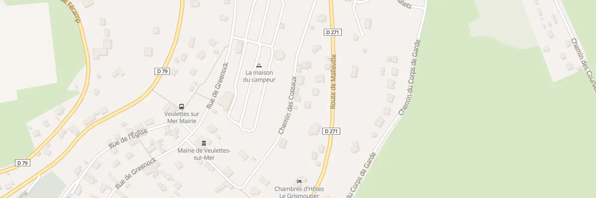 Plan du 21 Che des Coteaux à Veulettes-sur-Mer