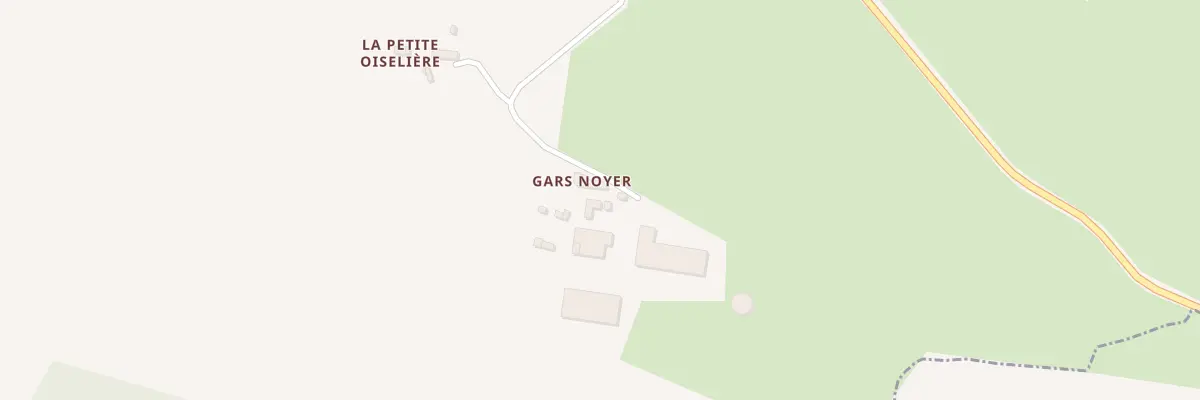 Plan du 1 Gars Noyer à Tresson