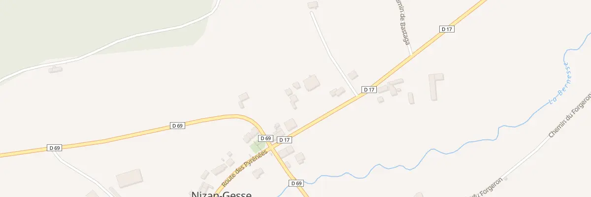 Plan du 28 Village de Nizan à Nizan-Gesse