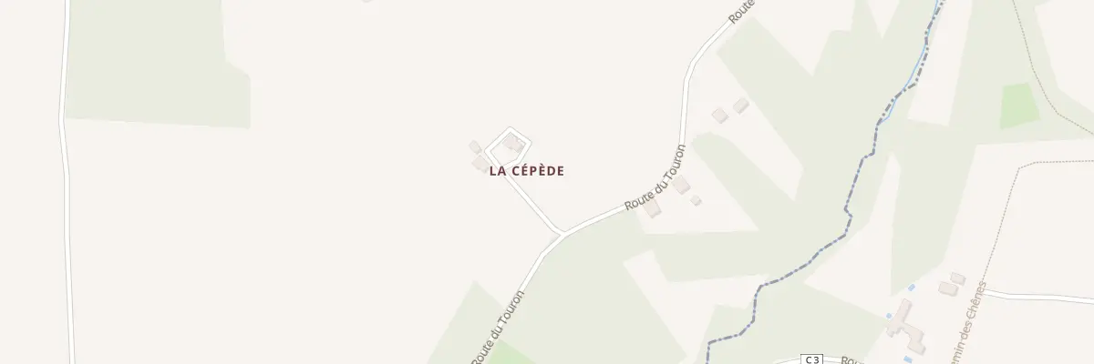 Plan du 52 Cantelouve à Saint-Cernin-de-Labarde