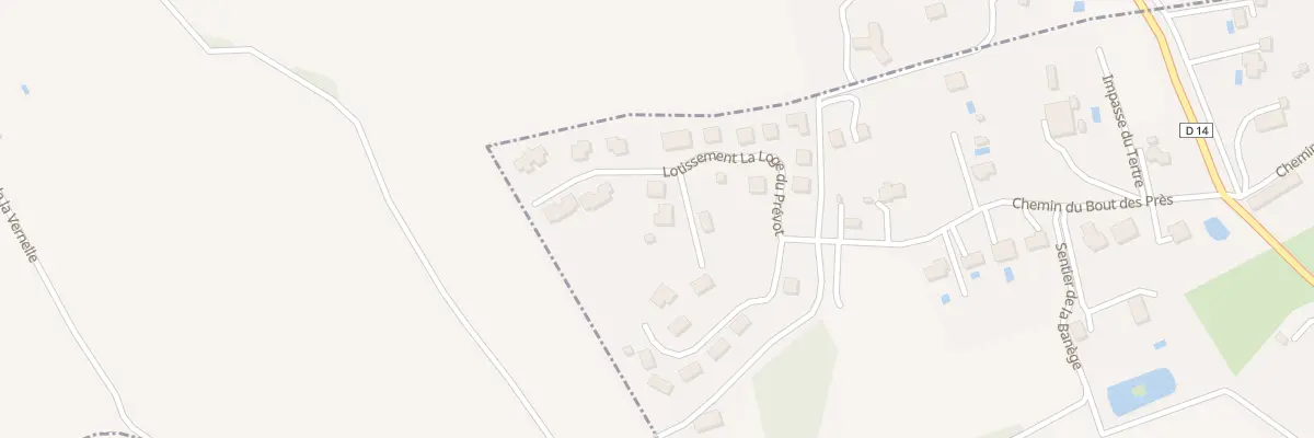 Plan du 24 Lot La Loge du Prévot à Issigeac