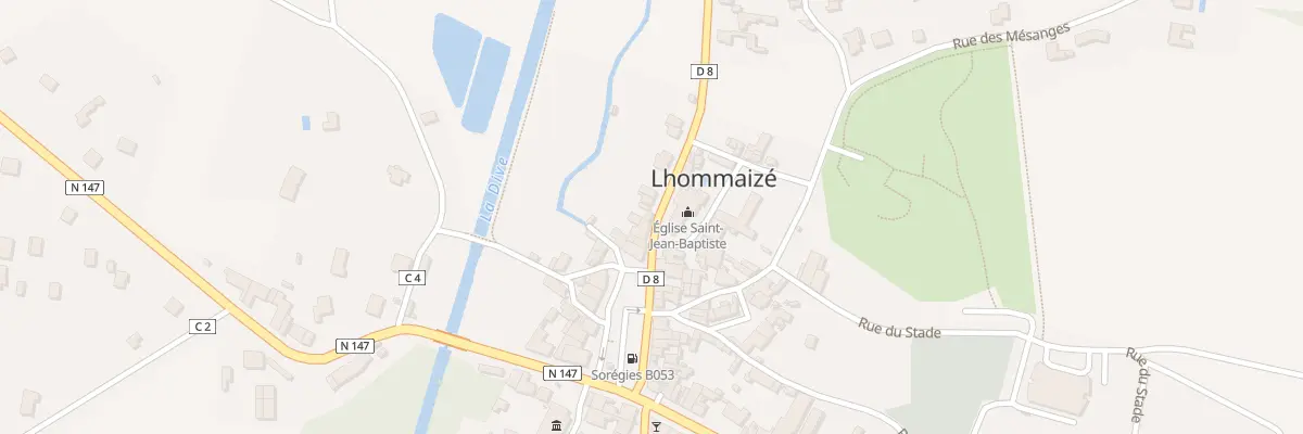 Plan du 7 Rte de Morthemer à Lhommaizé