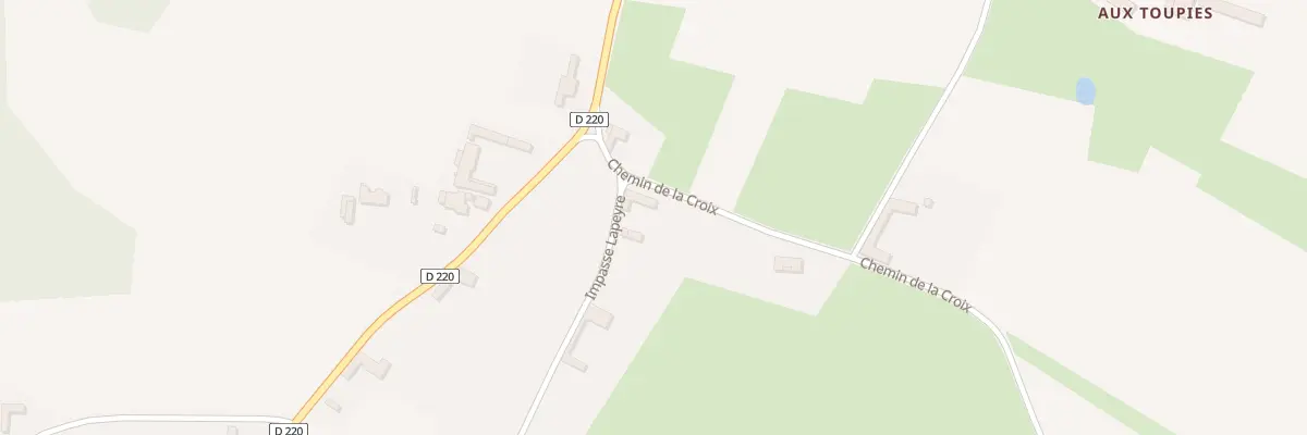 Plan du 5064 Au Village à Bézues-Bajon