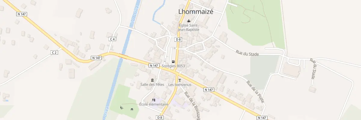 Plan du 6 Rte de Morthemer à Lhommaizé