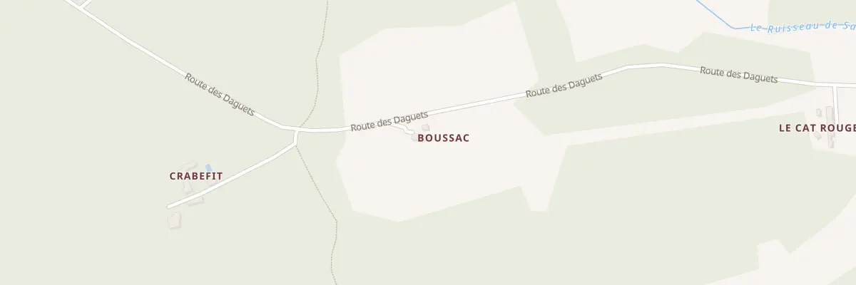 Plan du 1327 Rte des Daguets à Saint-Georges-de-Montclard
