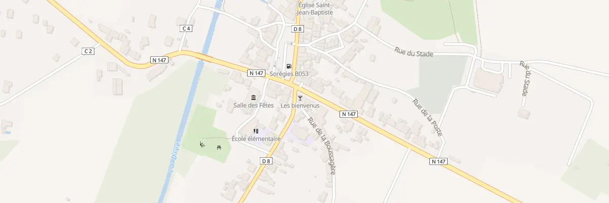 Plan du 4 Rte de Limoges à Lhommaizé