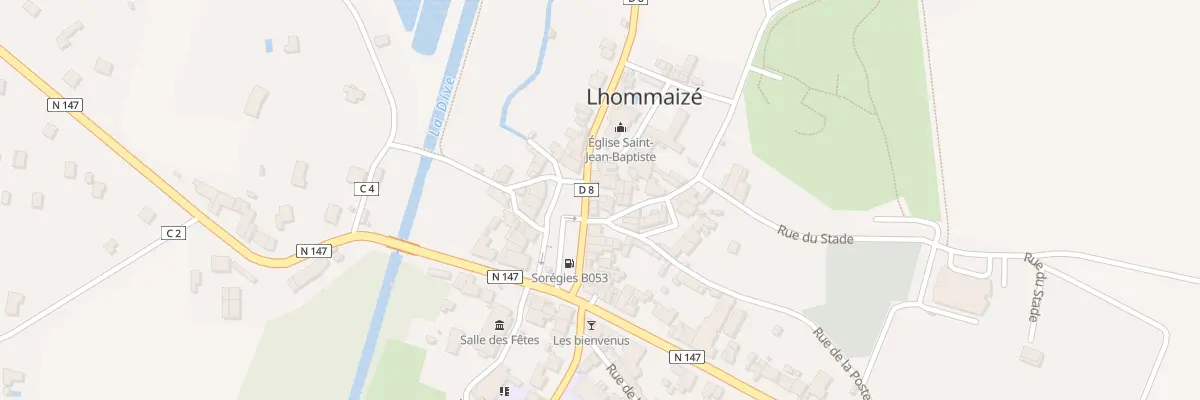 Plan du 16 Rte de Morthemer à Lhommaizé