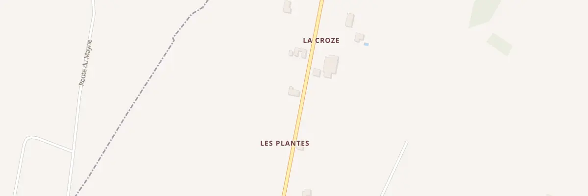 Plan du 801 Rte de l’Octroi à Saint-Aubin-de-Lanquais